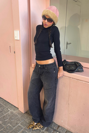 99 Low Barrel Jean Sophie Worn