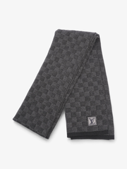 Louis Vuitton Damier Scarf Damier Graphite Wool
