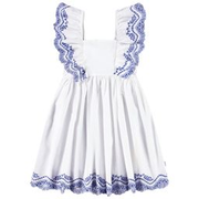 Clementine Short-Sleeved Dress Crisp White