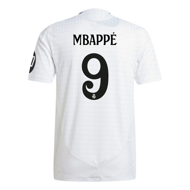 Mens Mbappé Home Authentic Shirt 24/25 White