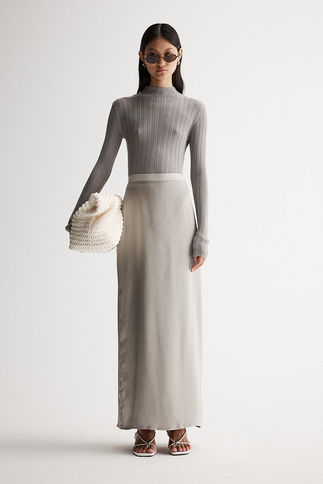 Luella Knit Top Dusty Sage