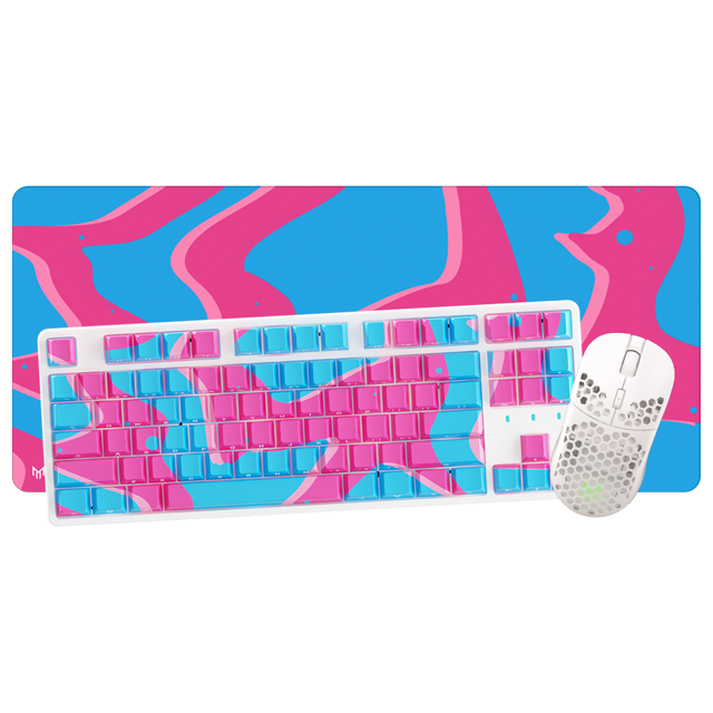 Cotton Candy Bundle - TKL Mechanical Keyboard Bundle