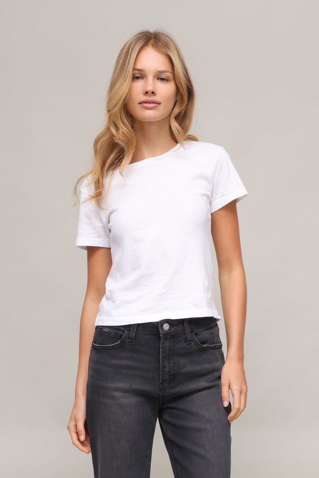 Lisa Recycled Cotton Crew Tee