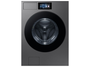 5.3 cu. ft. Bespoke AI Ultra Capacity Front Load Washer with AI Home and AI OptiWash+ in Dark Steel