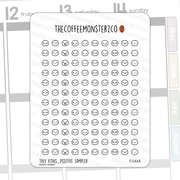 Tiny Icons - Emoti Heads (washi paper)