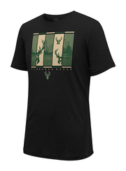 Stadium Essentials Skyline Columns Milwaukee Bucks T-Shirt