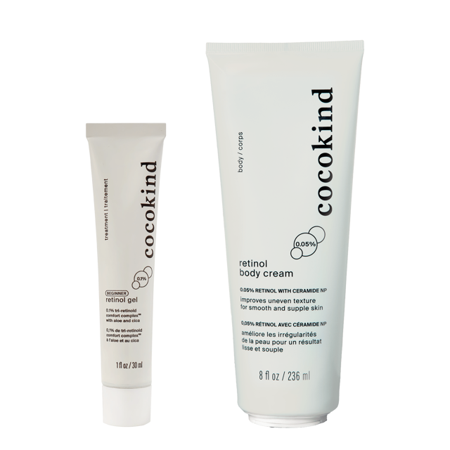 retinol face + body duo