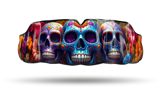 3 Grins Sugar Skull