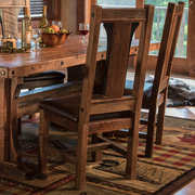 Winding Ridge Barn Wood Dining Chairs