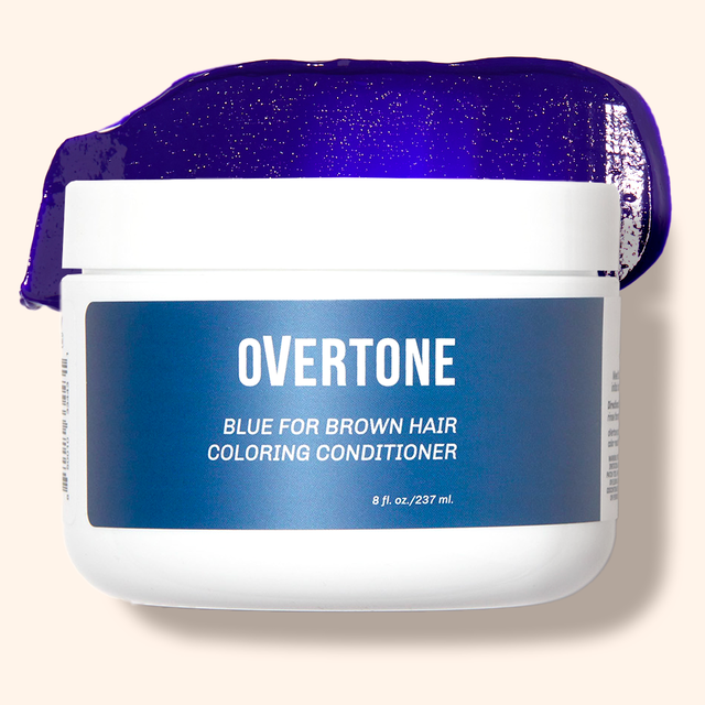 Blue for Brown Hair Coloring Conditioner