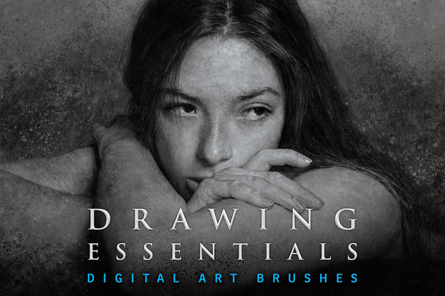 Drawing Essentials Digital Brushes, a Brush Add-On by Mike Nash Illustration