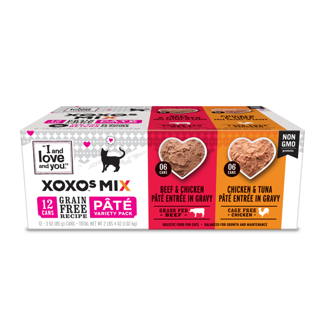 XOXOs Chicken & Beef Pâté Variety Pack