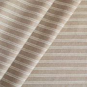 Conway Stripe Fabric, Bark