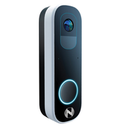 2K Battery Wi-Fi Smart Dual-Powered Video Doorbell - Black