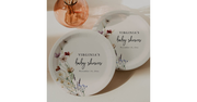 Boho Baby Shower Paper Plate