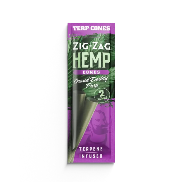 Terpene Infused Hemp Cones - Grand Daddy Purp