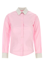 Pink stretch poplin Agusta shirt