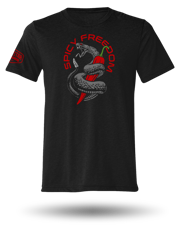 SPICY FREEDOM TEE - BLACK