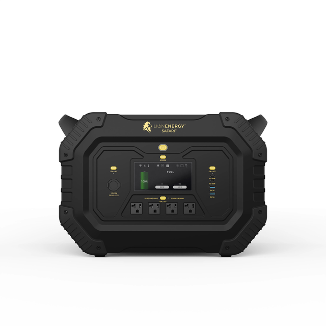 RECERTIFIED - Safari Power Generator (3,000W, 1,612Wh, LifePO4)