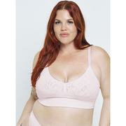 The Mid V Lined Wirefree Bra