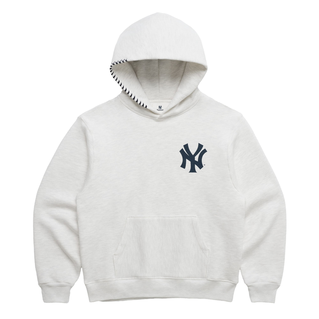 Unisex New York Yankees Madhappy Heather Gray Washed Fleece Hoodie