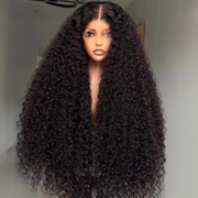 Extra 60% OFF| 300% Density Luxury custom wigs Glueless Lace Front Curly Wigs Super Double Drawn Level Flash Sale