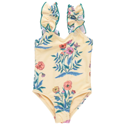 Girls Via Suit - Pale Yellow Poppy