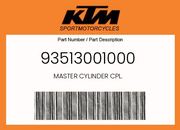 MASTER CYLINDER CPL.