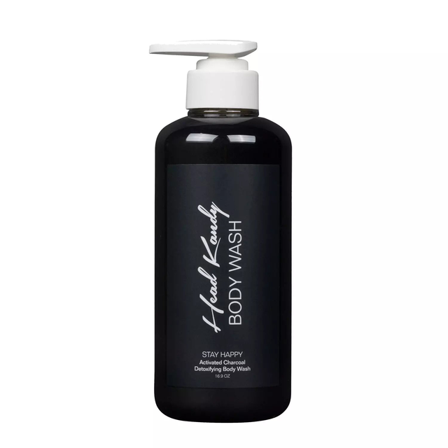 Stay Happy Charcoal Body Wash