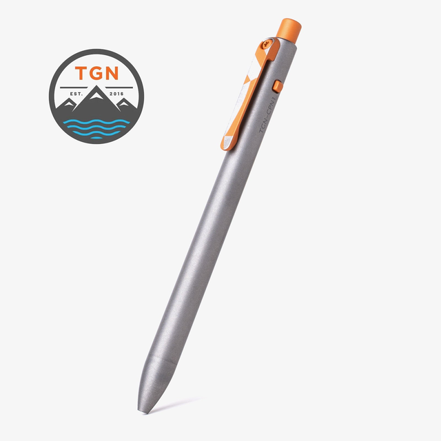 The Grey NATO Side Click Pen