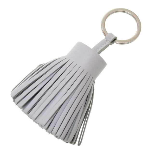 HERMES Carmen Blue Brume Amieu Milo Keychain Bag Charm 0061 6B0061Z5