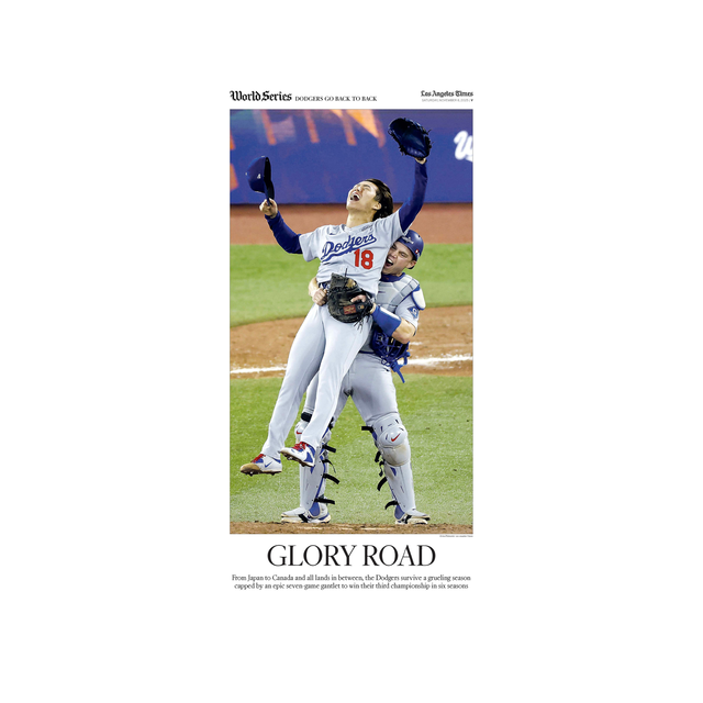 World Series Commemorative Edition: 11/8/25 paper