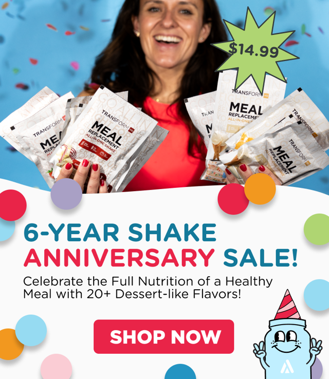 14 White Chocolate Peppermint Shake Packs