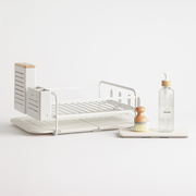 Dish Rack + Stone Sink Caddy