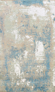 Vegetable Dye Contemporary Abstract Oriental Area Rug 7x10