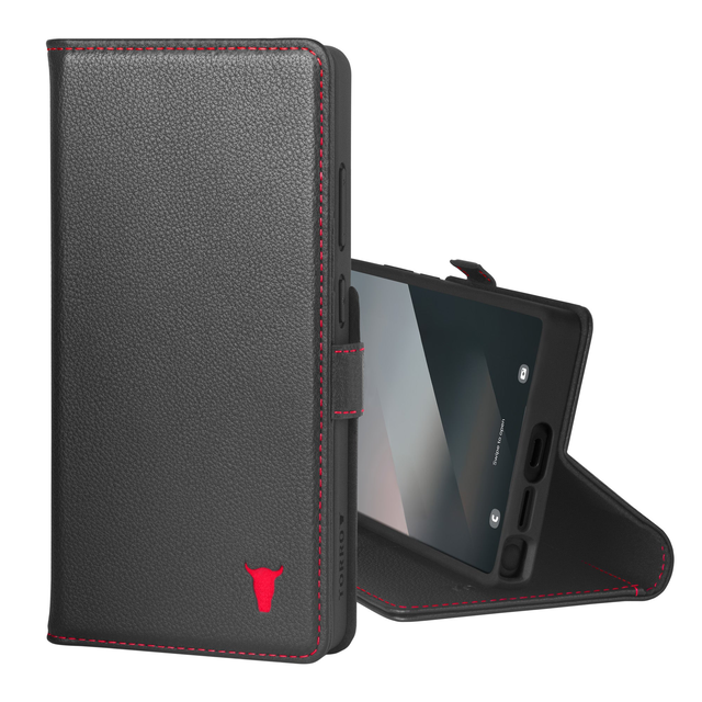 Galaxy S25 Ultra Leather Case (with Stand Function)