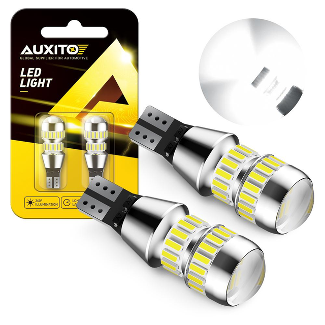 921 LED Bulb for Backup Reverse Light Bulbs, 2600 Lumens 4014 42-SMD, 6000K White, Non-polarity