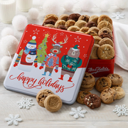 Holiday Carolers 48 Nibblers® Bite-Sized Cookies Tin
