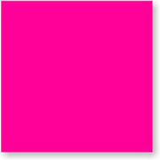 4" x 4" Fluorescent Pink square labels (500 per Roll)