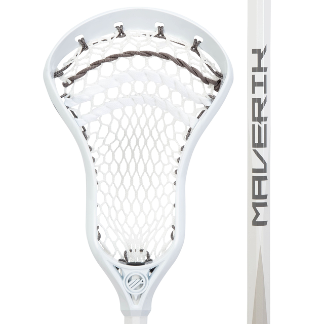 Maverik Charger Complete Lacrosse Stick Strung with Semi-Soft Mesh - 6000 Series Alloy Shaft