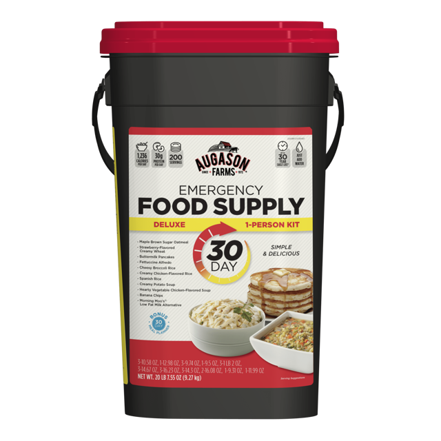 30-Day 1-Person Emergency Food Supply Kit, 200 Servings