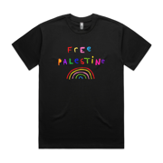 Free Palestine Oversized Charity Tee