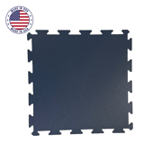 Gym Floor Interlocking Rubber Tiles – 24x24 Made in USA