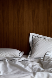 Cotton Percale King/Queen Duvet Cover Set