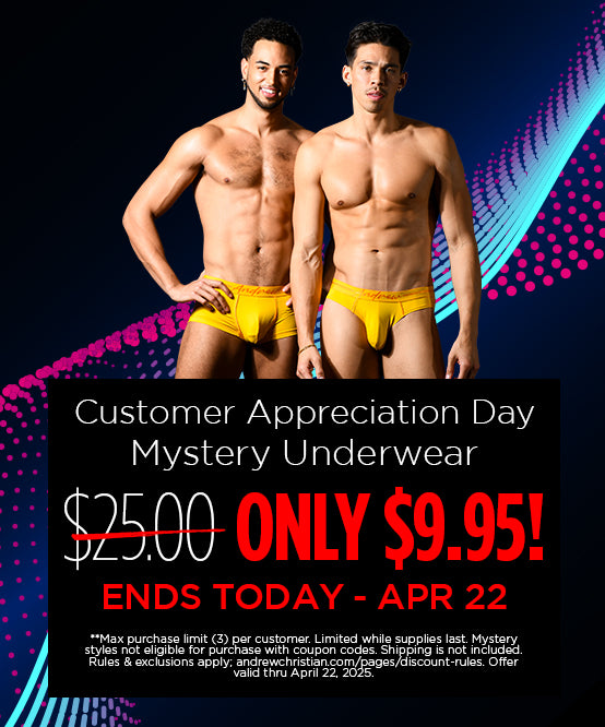 DOORBUSTER! $5 Mystery Briefs (max purchase limit (3) per customer)