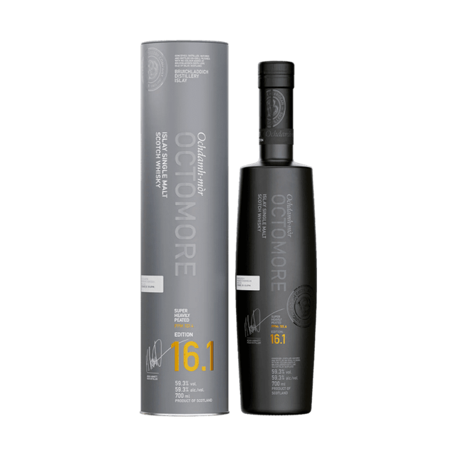 Bruichladdich Octomore 16.1 Edition Super Heavily Peated Islay Single Malt Scotch Whisky