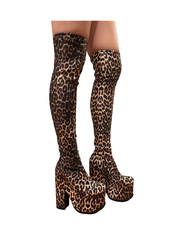 LABYRINTH LEOPARD - BLACK/TAN