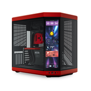 Y70 touch infinite - Our New PC Case with LCD Screen - Black Cherry