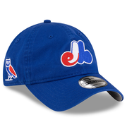 Men's Montreal Expos OVO x New Era Blue Washed 9TWENTY Adjustable Hat
