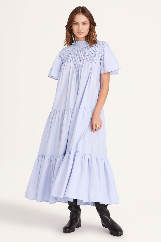 Bejart Dress in Lavender Blue